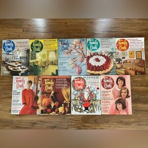 Vintage Family Circle Magazine Collection - various dates from 1960s
